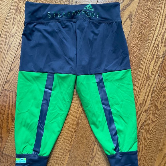 NWT adidas by Stella McCartney - 3/4 Leggings - Picture 1 of 10
